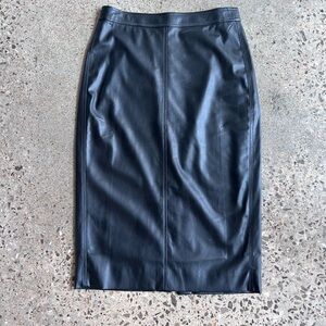 J. Crew Black Pencil Skirt